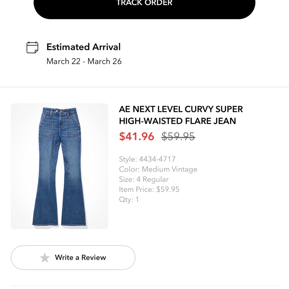ISO Ae next level curvy super high waisted flare jeans